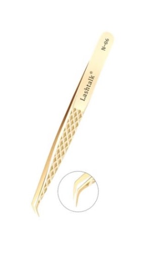 Pęseta do rzęs model N-06 Lashtalk.jpg